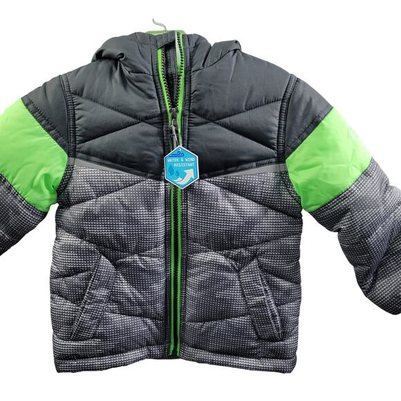 Pacific Trail 3T Water & Wind Resistant Gray/Green Jacket 72523-0342 - Picture 2 of 8